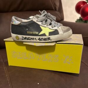 Golden Goose Kids Sneakers - Black and Yellow